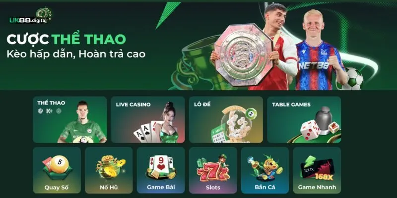 gioi thieu nha cai the thao uk88 Giới thiệu nhà cái thể thao UK88